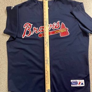 Atlanta Braves MLB Baseball Jersey,          Mens XL...Excellent condition!